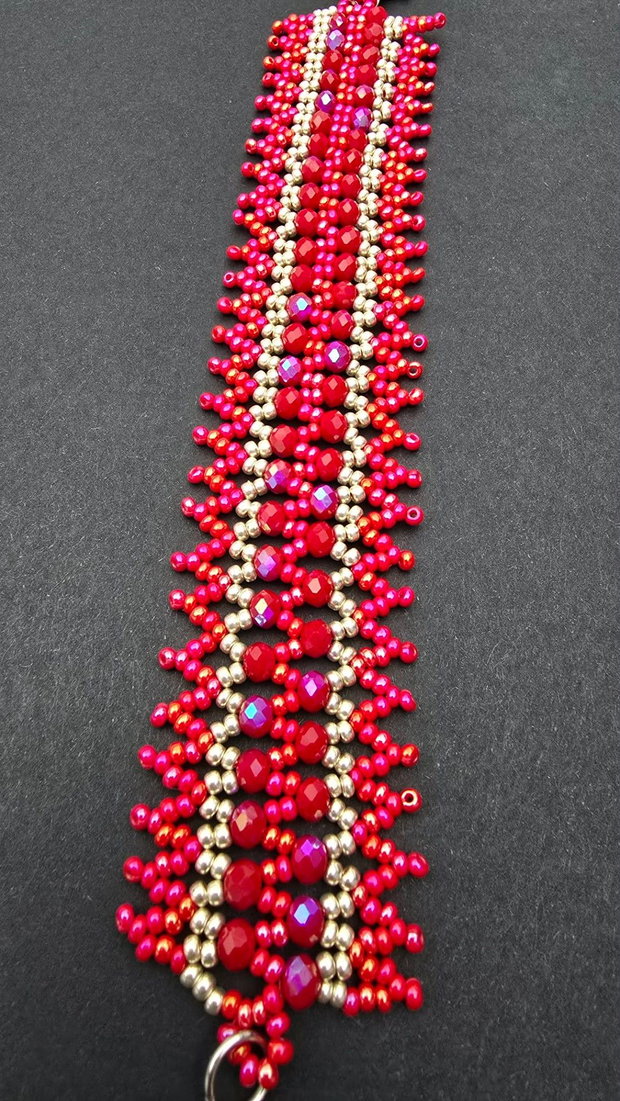 Brățară Ruby Weave