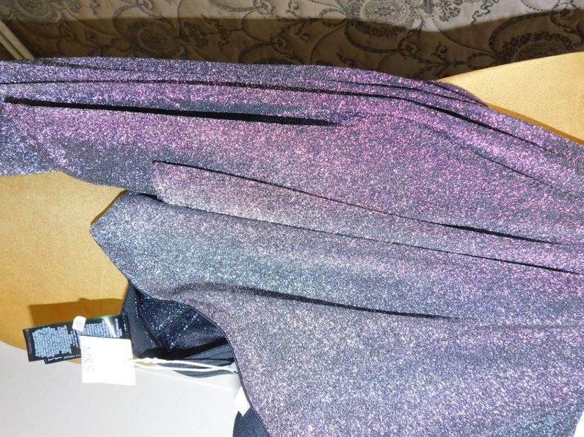 MARKS AND  SPENCER, pantaloni ocazie , etichete atasate, argintii,  superbi