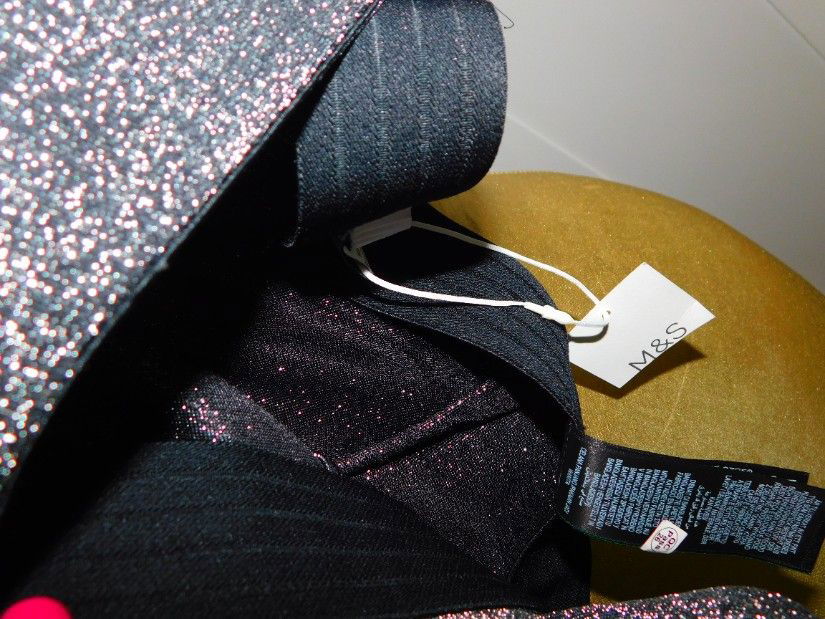 MARKS AND  SPENCER, pantaloni ocazie , etichete atasate, argintii,  superbi