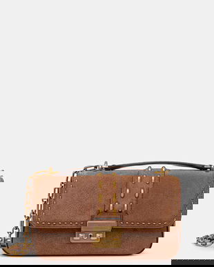 MICHAEL Michael Kors geantă de mână din piele întoarsă