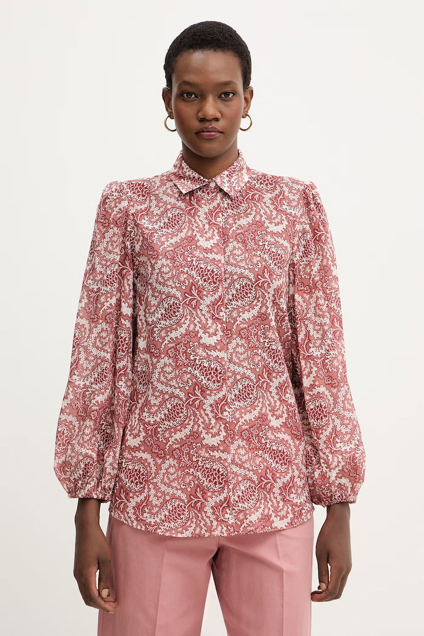 Weekend Max Mara cămașă din bumbac PERIODI