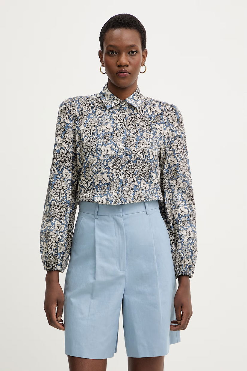 Weekend Max Mara cămașă din bumbac PERIODI