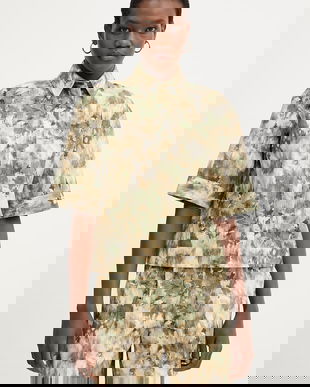 MM by Max Mara cămașă din bumbac PALLORE