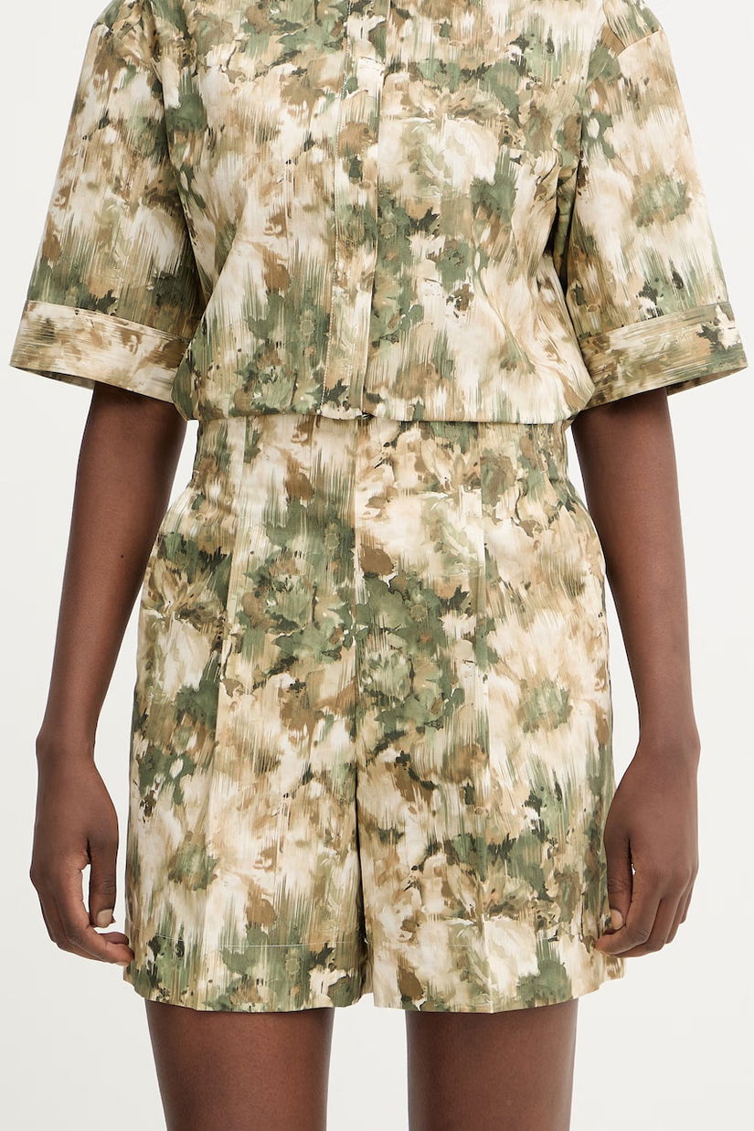 MM by Max Mara pantaloni scurți din bumbac PANTEON