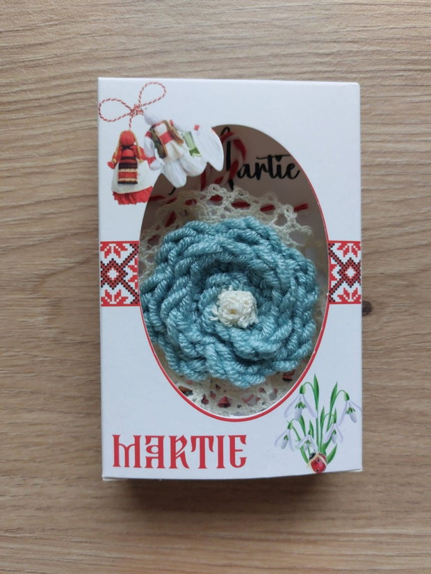 Martisor crosetat flori