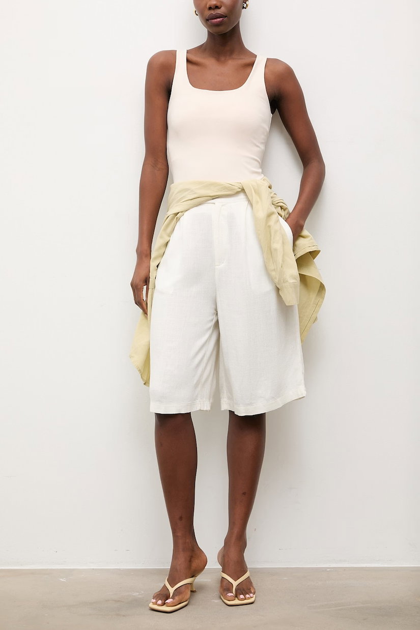 Answear Lab pantaloni scurti din in