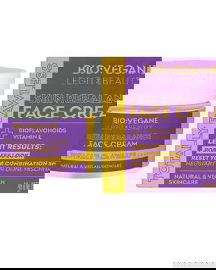 Crema de Fata Reechilibranta - Bio:Vegane Legit Beauty Totally Flawless Skin Face Cream, 50 ml