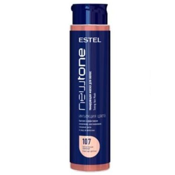 Masca nuantatoare cu cheratina pentru par blond NewTone Estel, 10/7 Blond deschis maroniu, 400 ml
