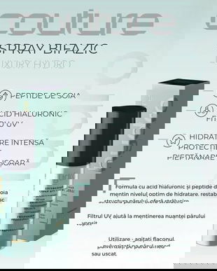 Spray bifazic hidratare intensa pentru par uscat Luxury Hydrobalance Estel Haute Couture, 100 ml