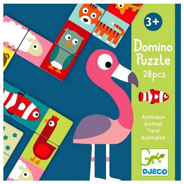 Puzzle Domino, Animaux. Animale