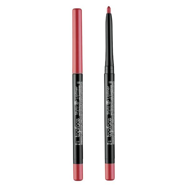Creion de Buze Rezistent la Apa - Topface Stylo Lipliner, PT618.007, 4 g