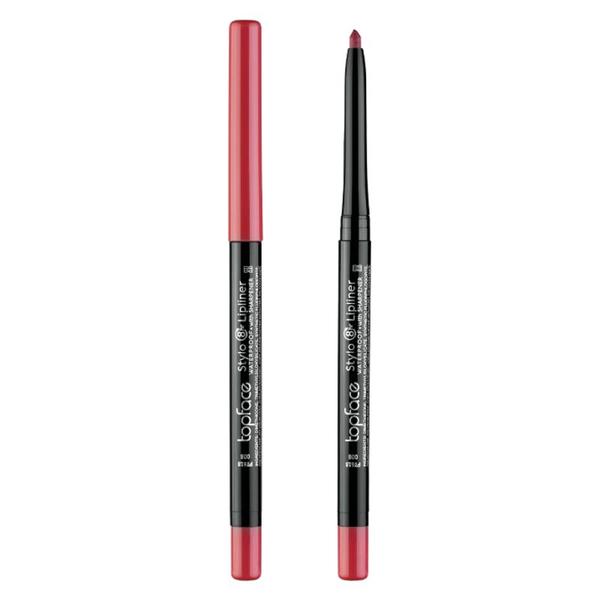 Creion de Buze Rezistent la Apa - Topface Stylo Lipliner, PT618.008, 4 g