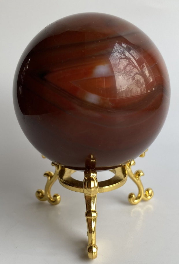 Agat Rosu - sfera piatra semipretioasa
