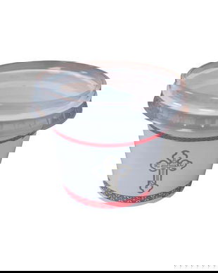 Set 100 buc, pahare de Pasti, 250 ml, cu Hristos a Inviat, din plastic, cu capac, model lumanare