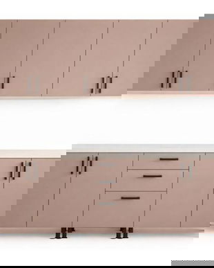 Bucatarie 200 cm mdf acryl cappucino