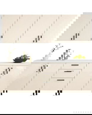 Bucatarie 200 cm mdf acryl bianco