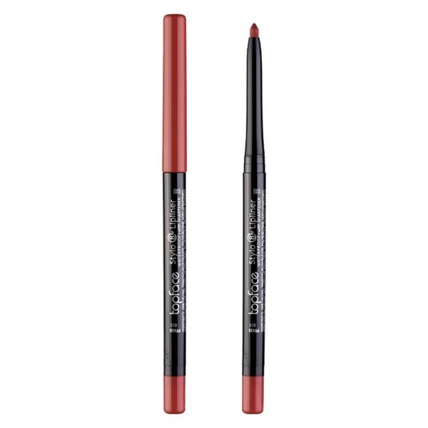 Creion de Buze Rezistent la Apa - Topface Stylo Lipliner, PT618.015, 4 g