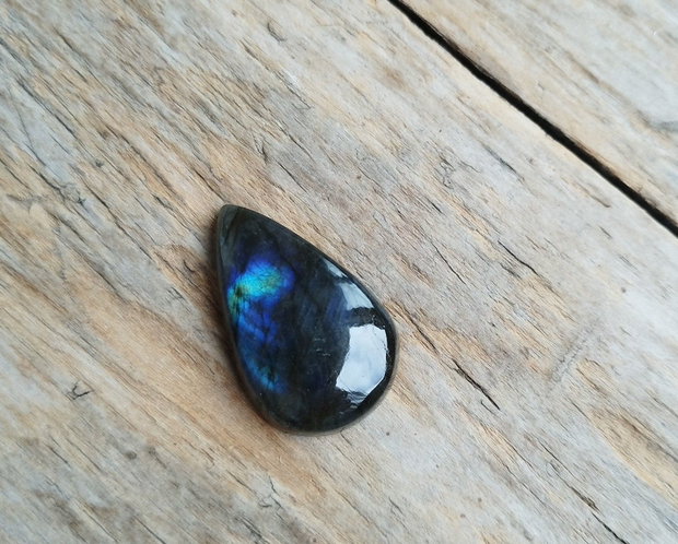 Cabochon labradorit, 35x22x7 mm