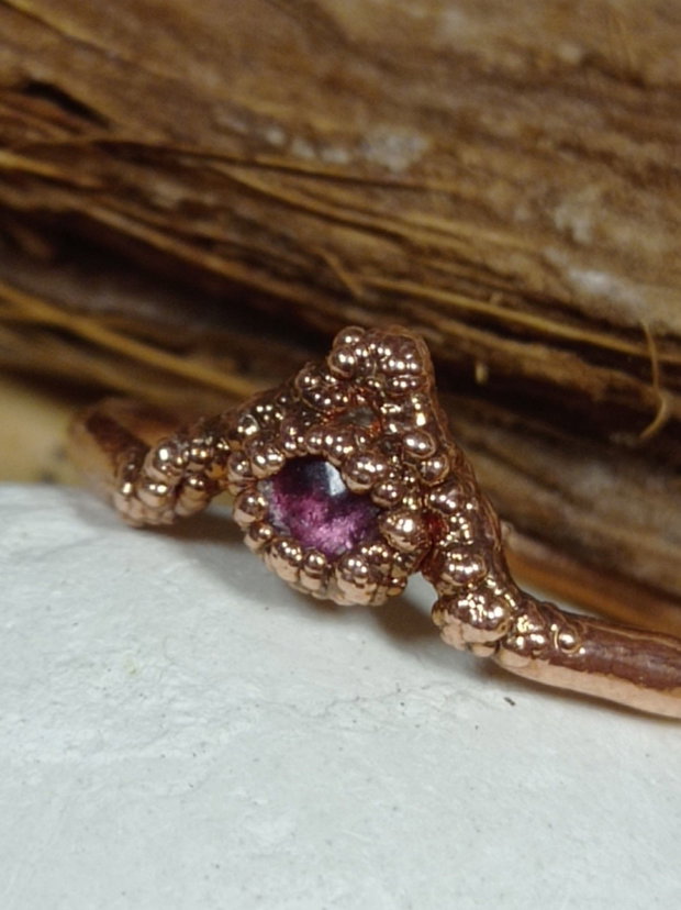 Inele Wishbone cu turmaline colorate