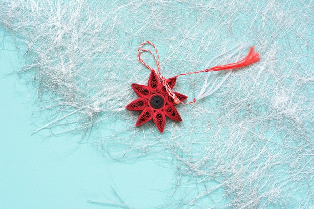 Broșă: Floare/ Mandală