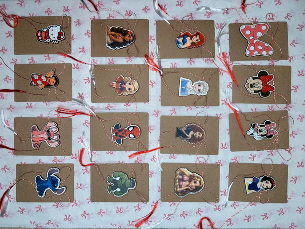 Martisor Tematic Personaje Animate