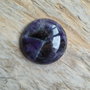 Cabochon ametist, 30x7 mm