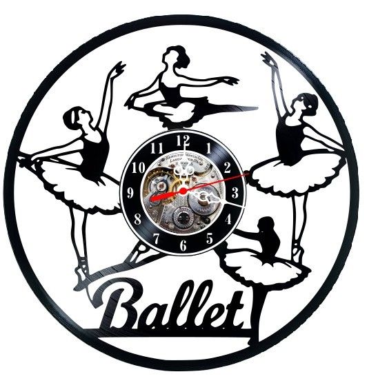 Ceas de perete decorativ - Classic Ballet Dance