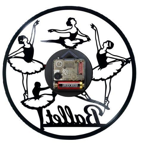Ceas de perete decorativ - Classic Ballet Dance