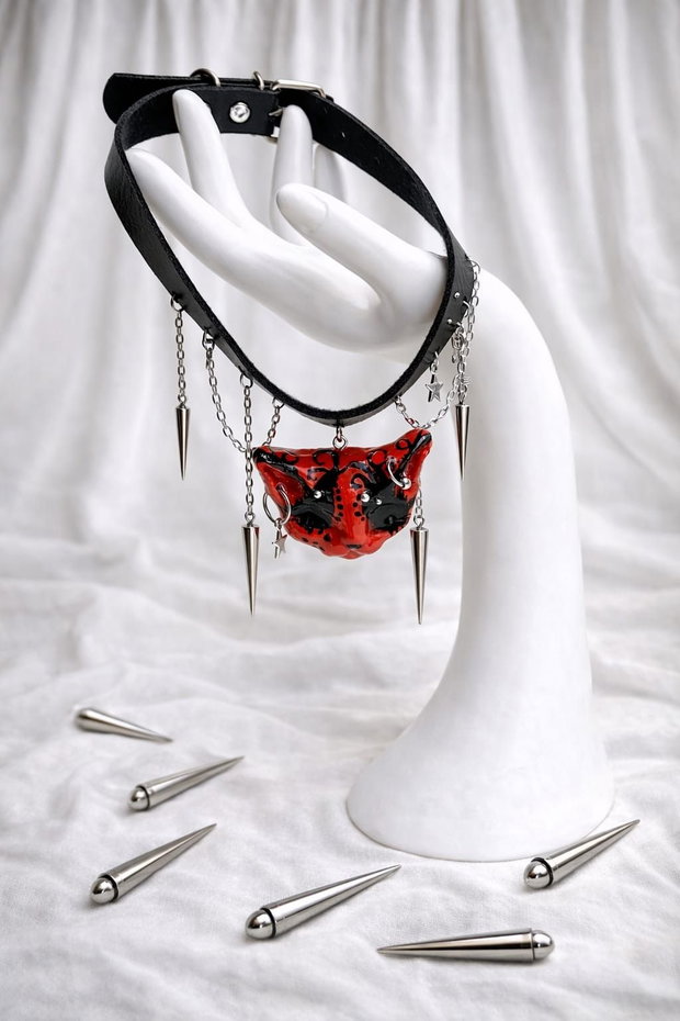 Chocker gothik-edgy