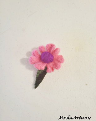 Brosa - Floare impaslita