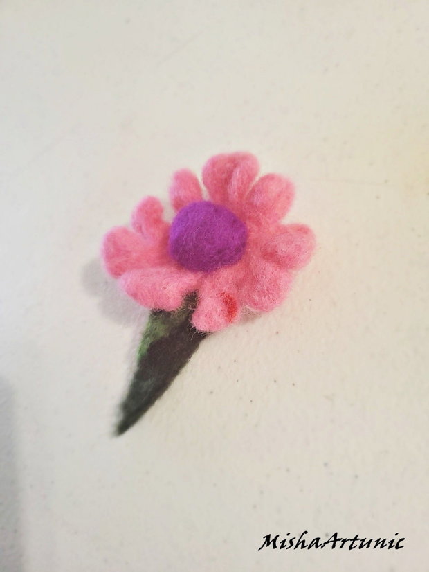 Brosa - Floare impaslita