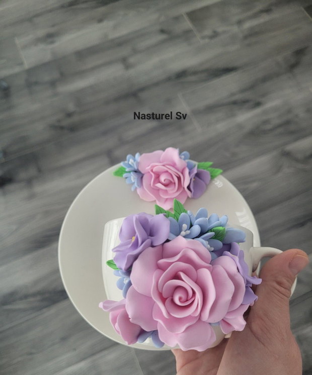 Set ceasca si farfurie: Love Inspiration