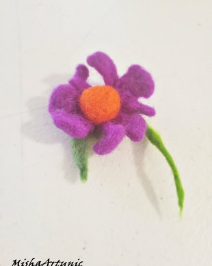 Brosa - Floare impaslita