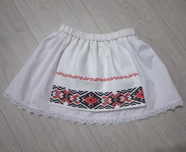 Set costum traditional fetite