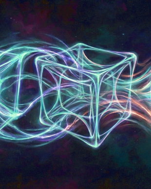 Print Poster Abstract Forme în Tablouri Canvas Premium 50x70 cm