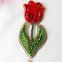 Lalea- Brosa broderie manuala