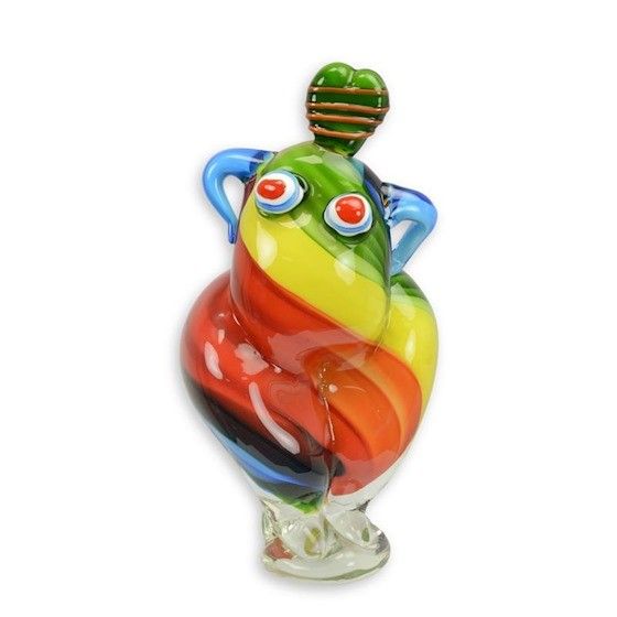 Dansatoare-figurina din sticla Murano