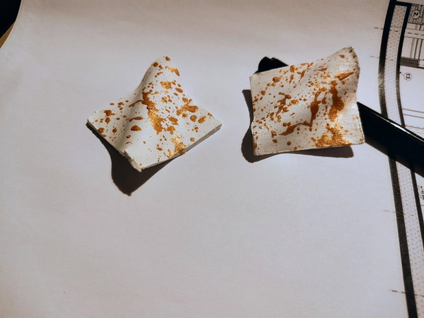 Cercei ceramici handmade