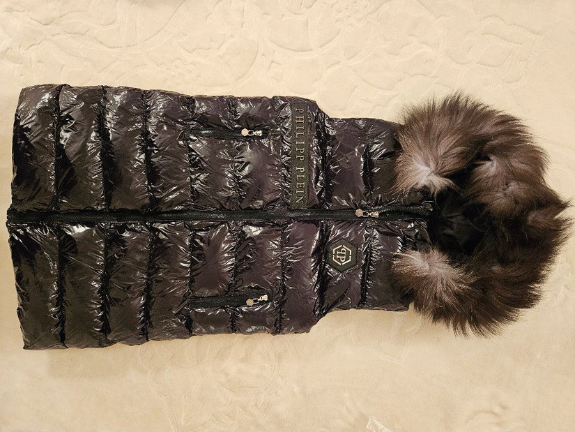 Vestă damă PHILIPP PLEIN cu blană naturală