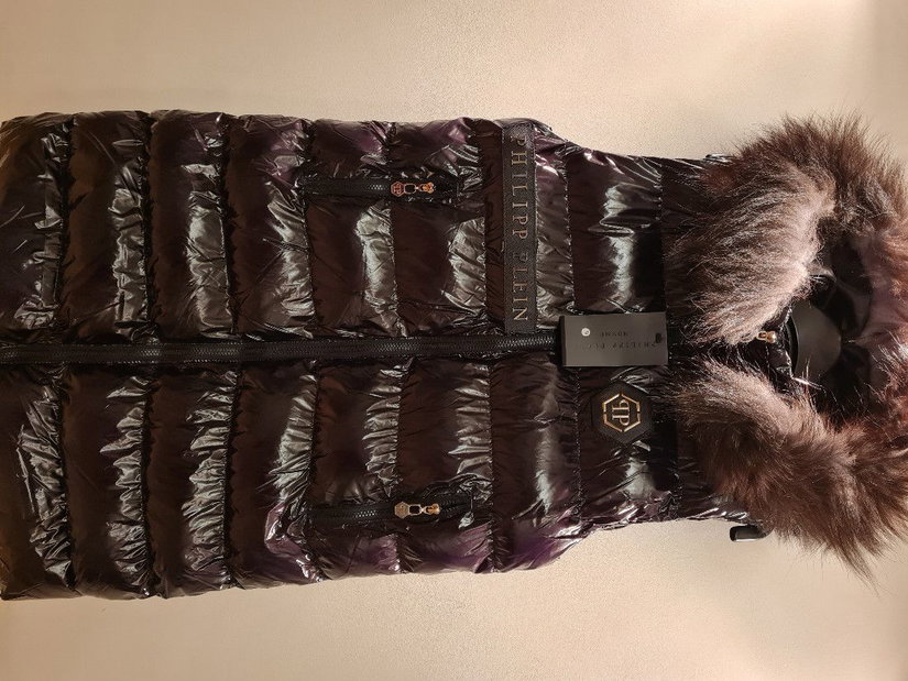 Vestă damă PHILIPP PLEIN cu blană naturală