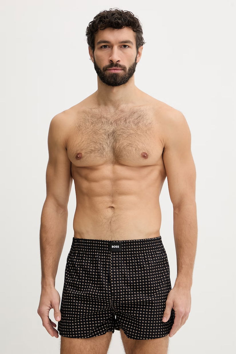 BOSS boxeri de bumbac 2P Boxer S. CW Peach 2-pack