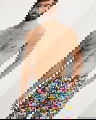 MC2 Saint Barth pantaloni scurți de baie x Big Babol