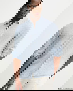 Michael Kors Cămașă bărbați de in