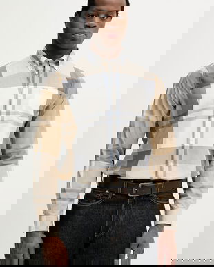 Barbour cămașă din bumbac Harris