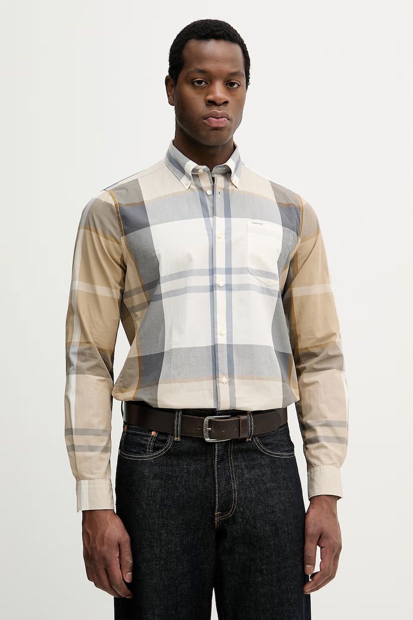 Barbour cămașă din bumbac Harris