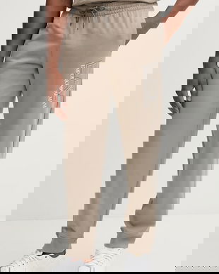 EA7 Emporio Armani pantaloni de trening din bumbac