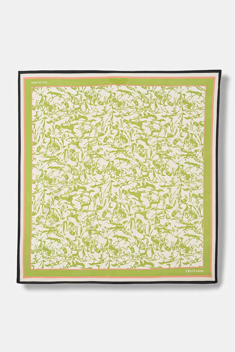 Trussardi eșarfă de mătase