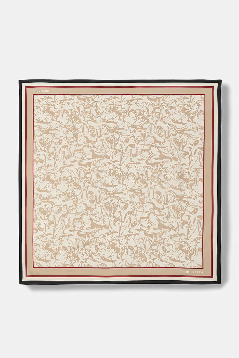 Trussardi eșarfă de mătase