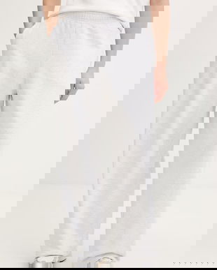 Puma pantaloni de trening din bumbac Wardrobe Essentials