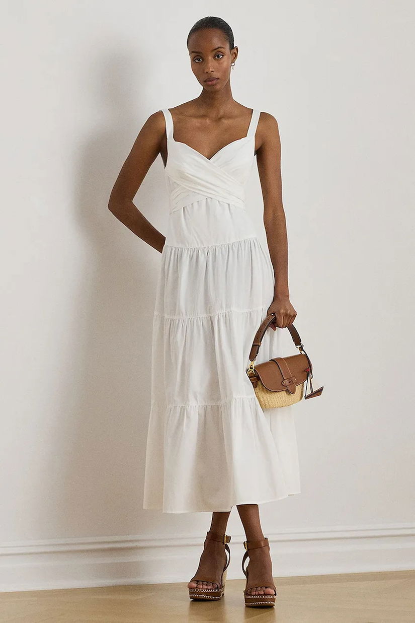 Lauren Ralph Lauren rochie din bumbac